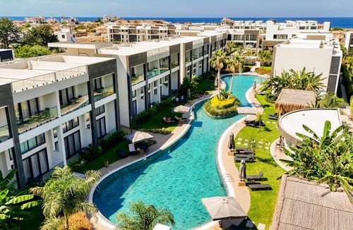 Kyrenia District Apartment | Palmera Resort Wellness & Spa - Mountain & Pool View Studio 1 by Azur Prime