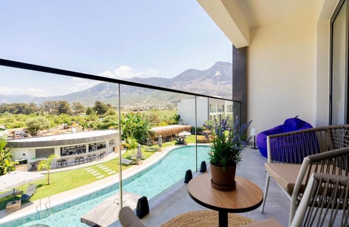 Kyrenia District Apartment | Palmera Resort Wellness & Spa - Mountain & Pool View Studio 1 by Azur Prime
