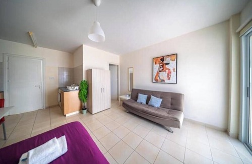 Peyia Town Apartment | Peyia Pearl 24 – Sea View Studio w/Large Veranda