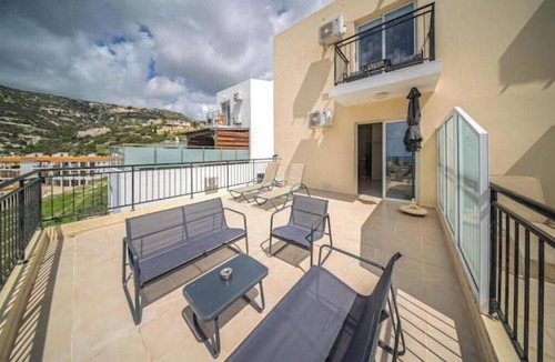 Peyia Town Apartment | Peyia Pearl 27 – Sea View Studio w/Large Veranda