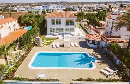 Ayia Napa Villa | R 995 Regal Villa- Seafront Villa with breakfast,BBQ area and Pool
