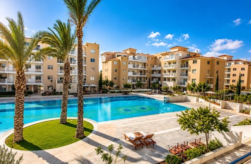 Universal Apartment | Resort Living in Paphos - Modern 1BR - Pools & Spa