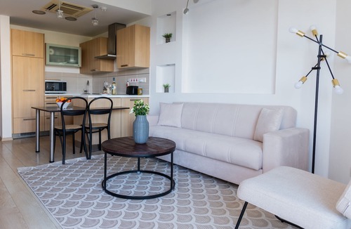 Potamos tis Germasogeias Apartment | Sanders Ermitage on the Beach - Delightful 1-Bedroom Apartment With Sea View