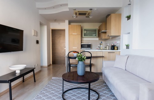 Potamos tis Germasogeias Apartment | Sanders Ermitage on the Beach - Delightful 1-Bedroom Apartment With Sea View