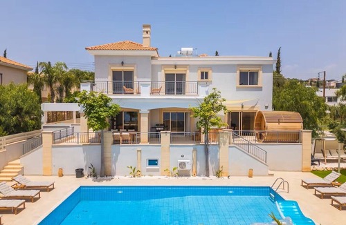 Agios Tychon House | SeaView Blue Pearl Villa Limassol
