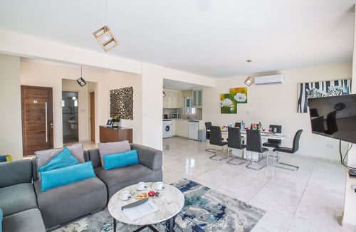 Protaras Villa | Villa Shaye, Stunning 4BDR Seafront Protaras Villa