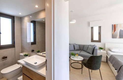 Softades House | Welcome to this exclusive modern villa in a fenced complex, just minutes from the coast. Bright and