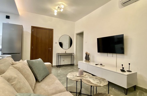 Agios Tychon Apartment | White Arches Sea View Apt No.2 by TrulyCyprus