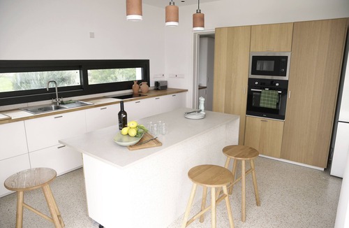 Pano Akourdalia Villa | Zalia Zyprus: Modern home with Mountain and Sea Views, Infinity Pool,
