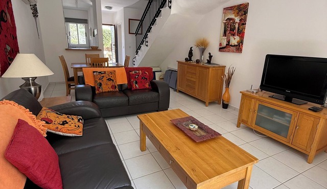 2-bedroom garden townhouse in Polis Chrysochous with WiFi, communal pool and gym