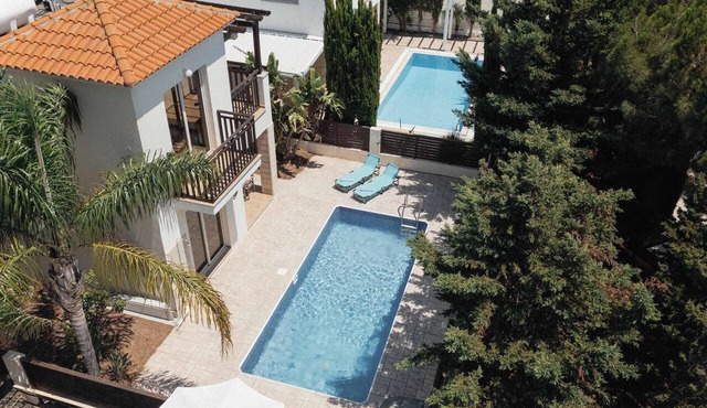 2BR Villa with Private Pool Near Fig Tree Bay in Paralimni