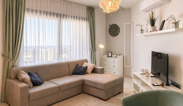 Beautiful apartment with a magic view from the balcony in İskele
