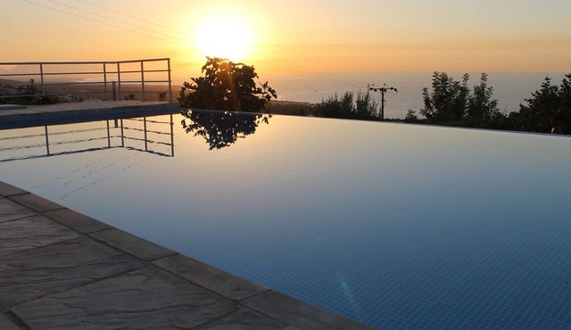 Beautiful modern villa with breathtaking sea views, mountain views. in Kyrenia