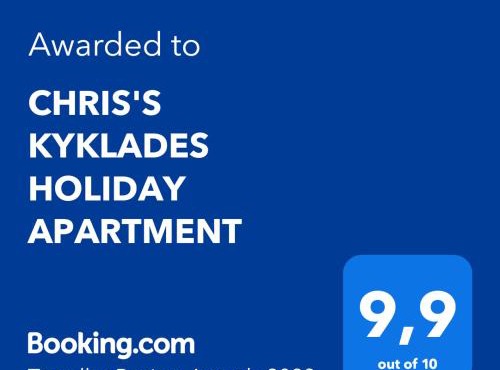 CHRIS'S KYKLADES HOLIDAY APARTMENT