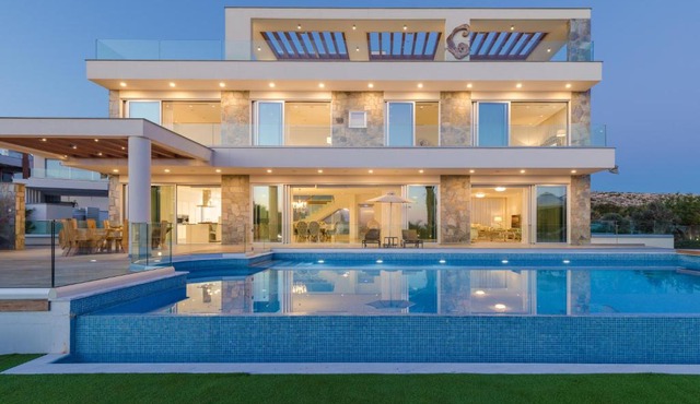 Palace of Mediterranean Beachfront Villa
