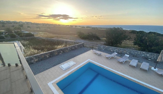 Stunning 3-Bedroom Villa with Sea Views in Bahceli, Cyprus