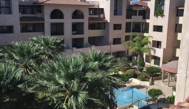 Superbly located 2 Bed Paphos Penthouse with Sea Views from Private Roof Terrace