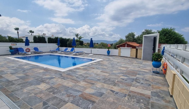 Villa Almyra is a modern two storey beach villa for rent in Latchi Cyprus. in Poli Chrysochous