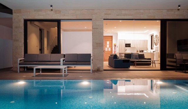 Villa Ektoras at Periyiali Resort with modern design, and amenities. in Paralimni