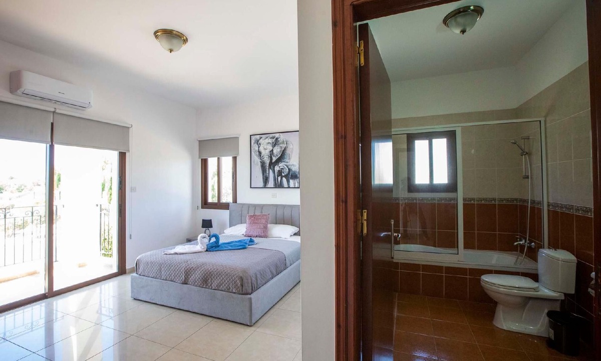 Kathikas Other | Hills view villa with hot tub