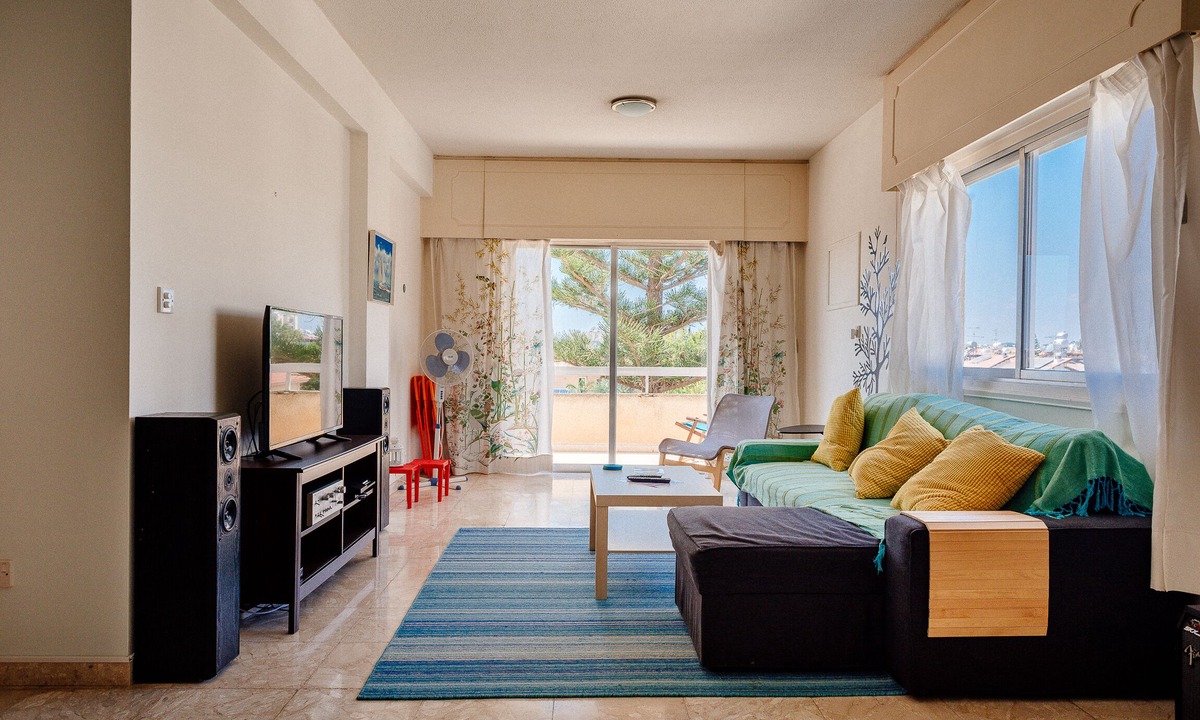 Potamos tis Germasogeias Apartment | Big Apartment Near Cto Beach In A Quiet Area, Restaurants, Supermarket, Sports!