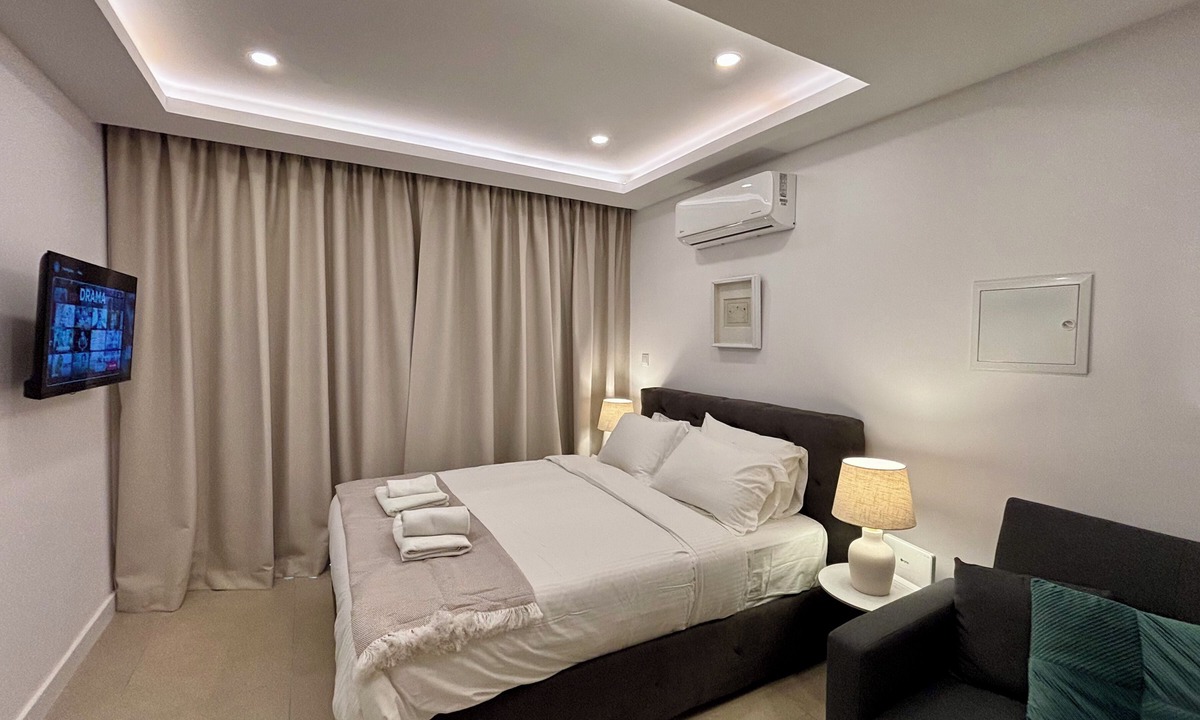 Agios Tychon Villa | White Arches Studio Suite by TrulyCyprus