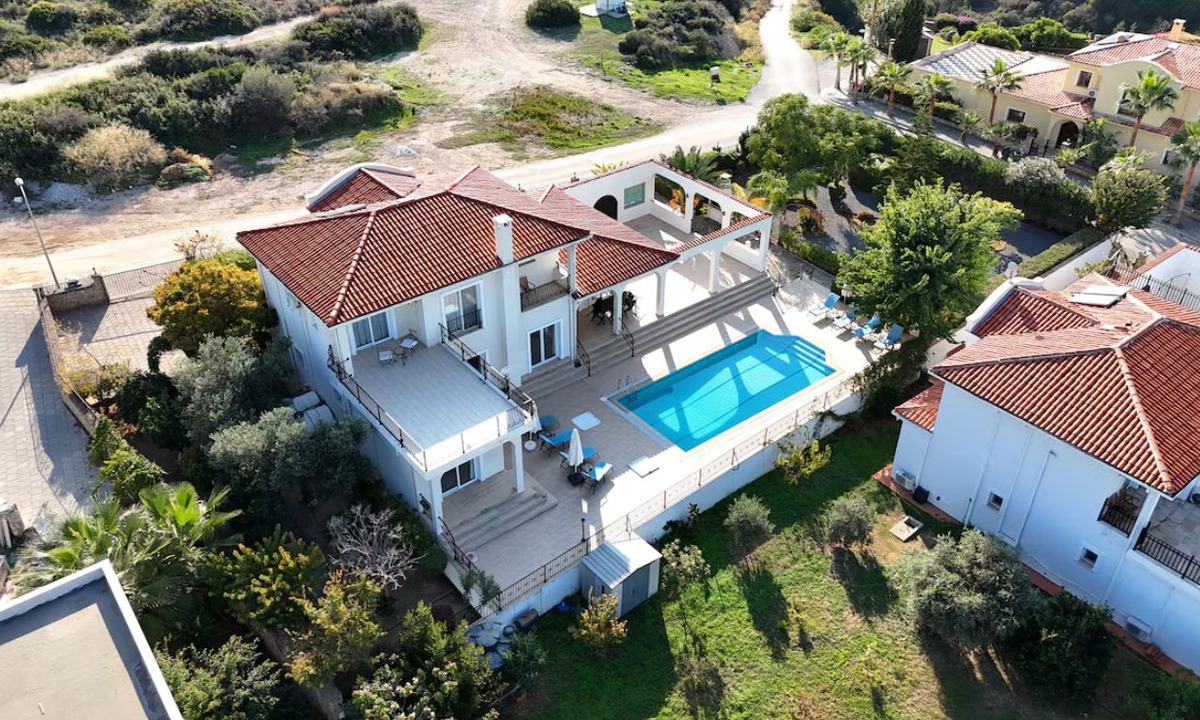Ozankoy House | Spacious 4-bedroom 4-bathroom villa with private pool, sea and mountain views.