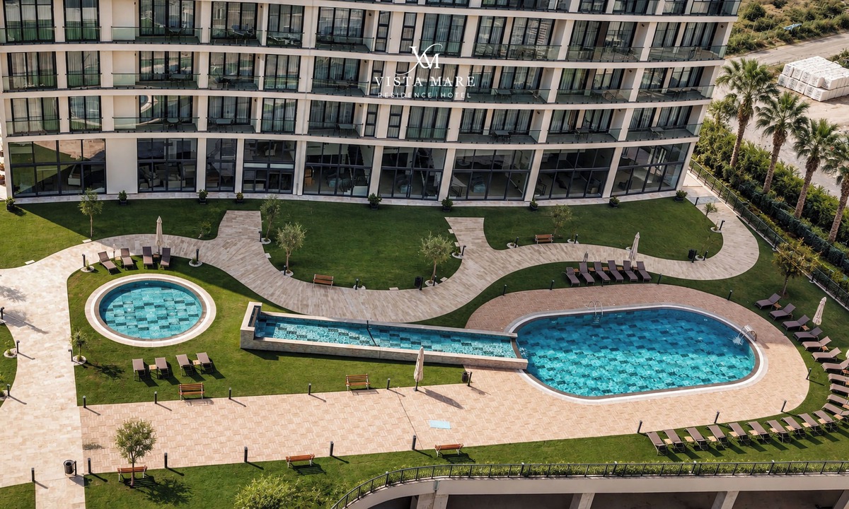Trikomo Apartment | Luxury 2+1 Flat with Mountain View, Near Long Beach -VistaMare (5405)
