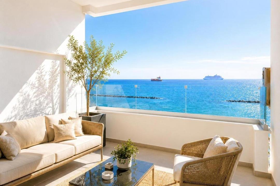 Neapolis Apartment | Beachfront apartment with sea view