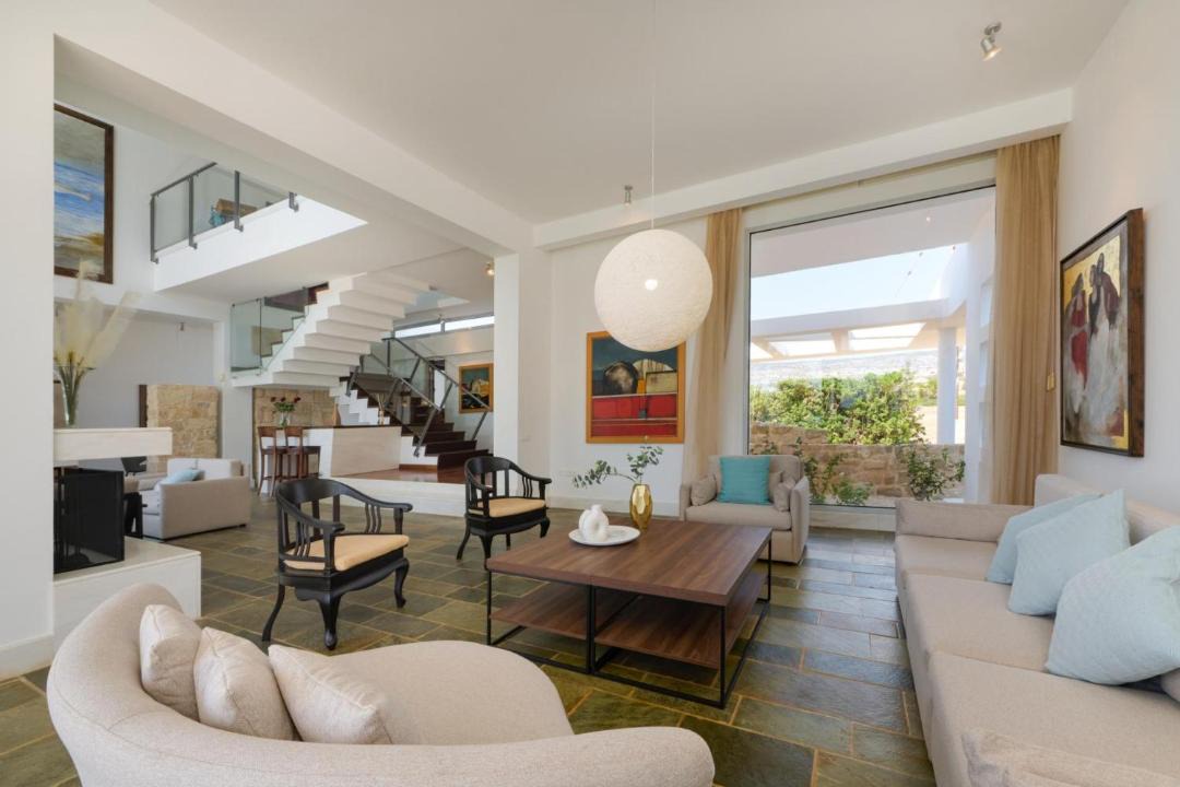 Pegeia Villa | Seafront Villa Kyma by Ezoria Villas