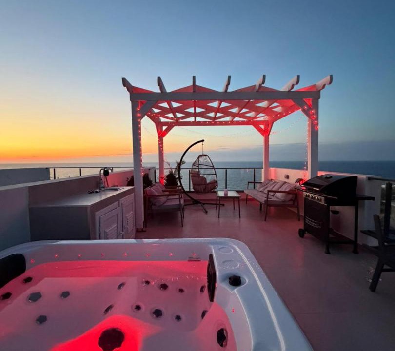 Esentepe Apartment | Luxury Cyprus Retreat with Rooftop Spa & Sea View at Northern Cyprus