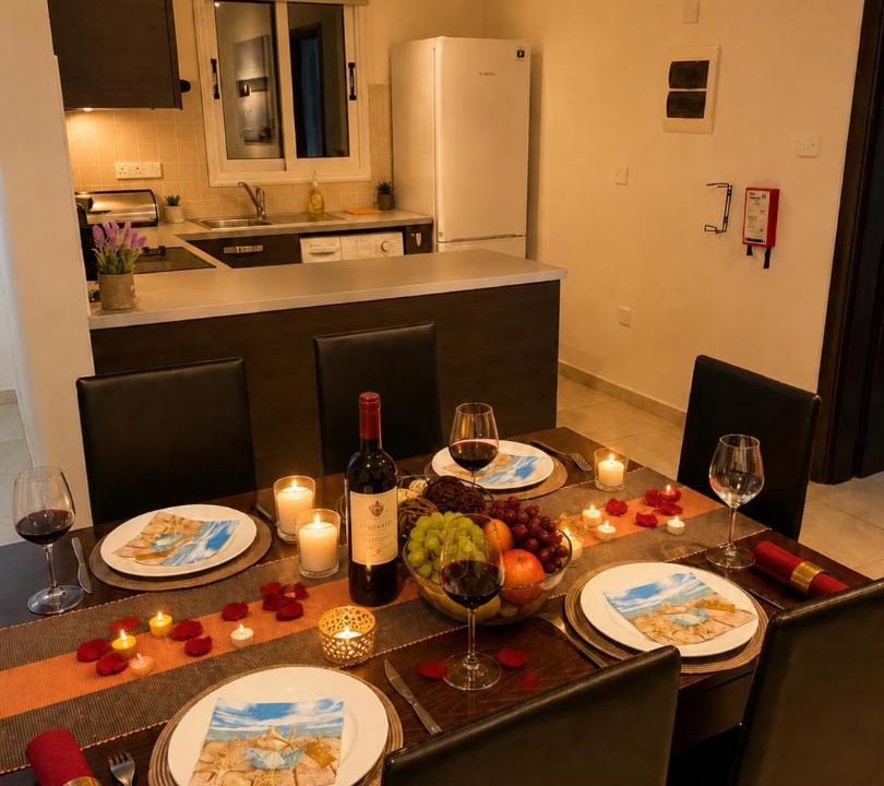 Emba Apartment | Cozy Sea View Apartment with Pool in Peaceful Paphos Area