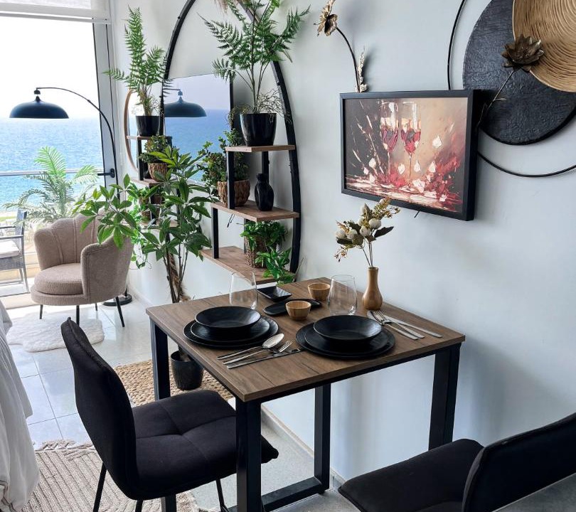 Bogaztepe Apartment | Boho Studio mit Meerblick