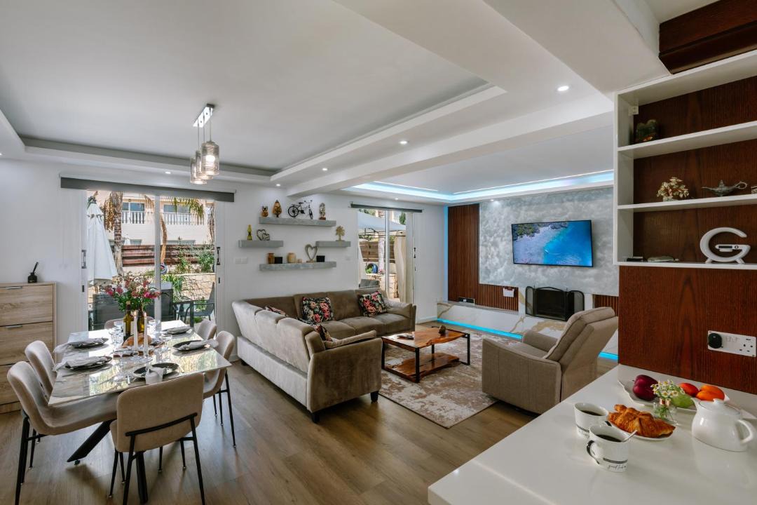 Kissonerga Villa | Villa Myria, 3BD, Private Pool, Garden, BBQ, Near the Beach in Kisonerga