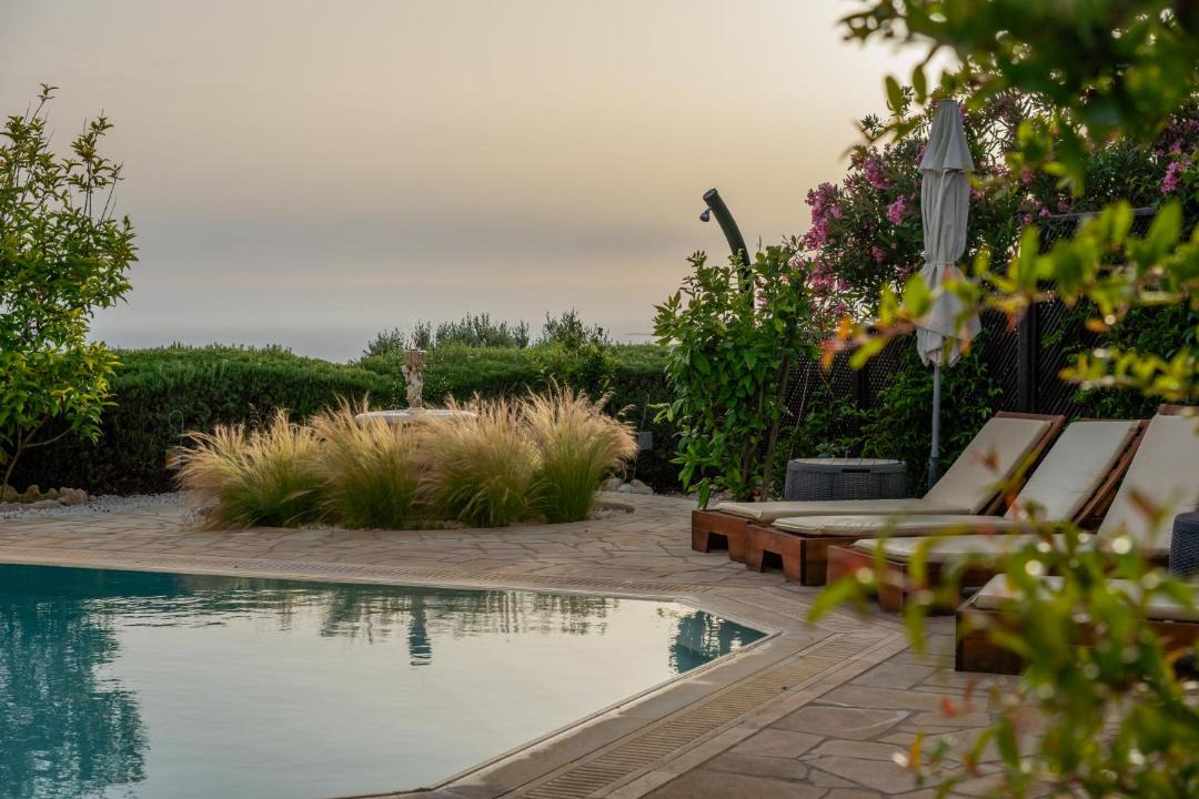 Kouklia Villa | Villa Panorama - Stunning views in villa with hot tub, pool, garden
