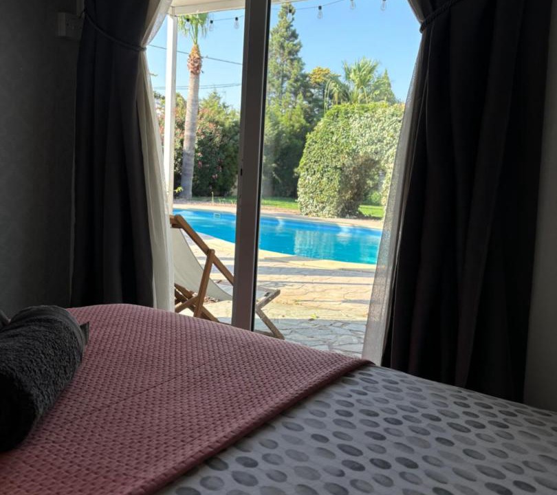 Kiti House | Mediterranean poolside garden cottage