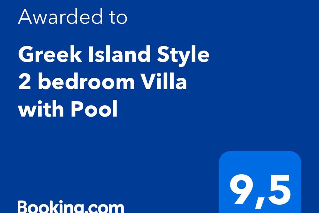 Pervolia Villa | Greek Island Style 2 bedroom Villa with Pool next to the Sea
