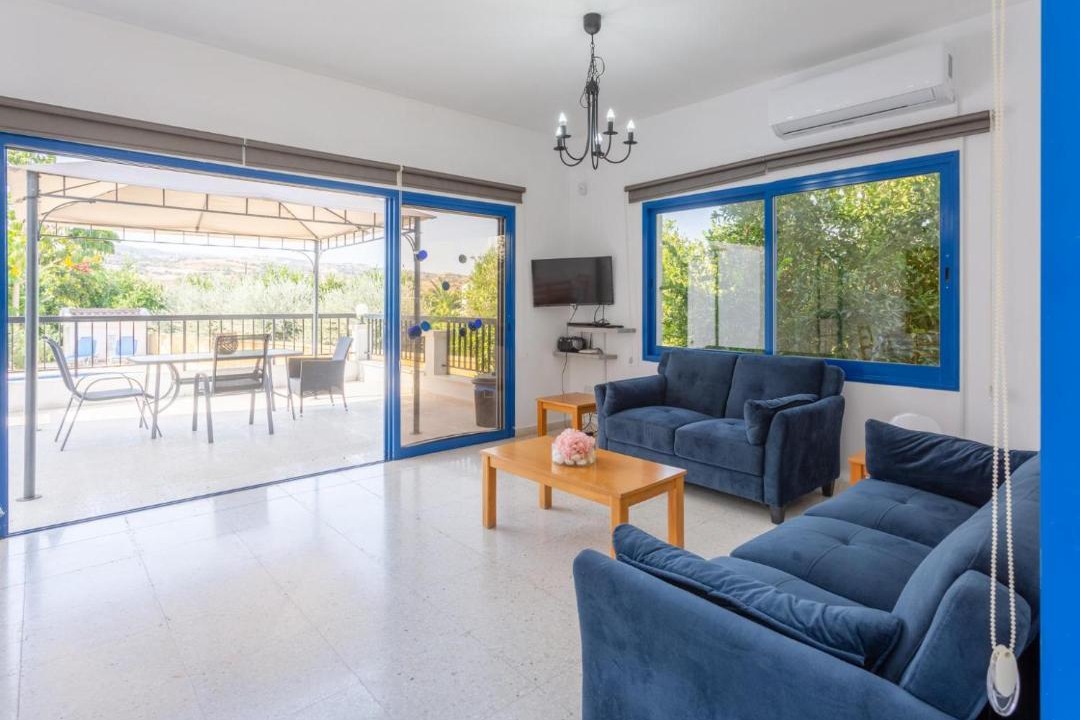 Polis Villa | Villa Charoula Tria Large Private Pool AC WiFi