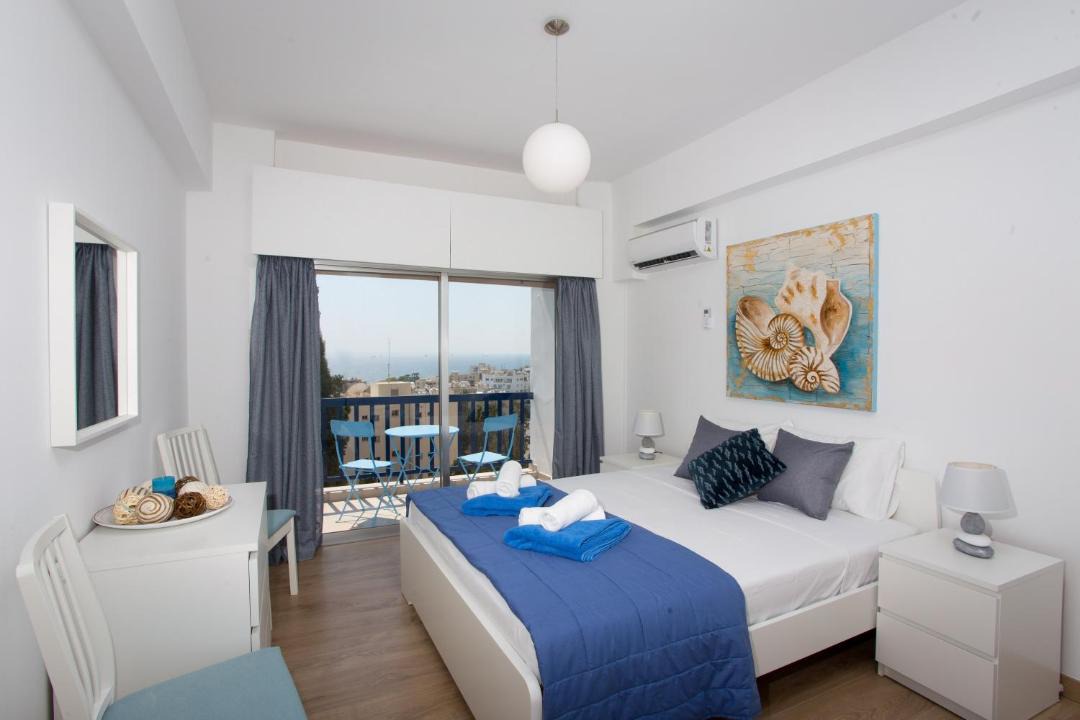 Agios Tychon Apartment | White Arches Apt #1 by TrulyCyprus