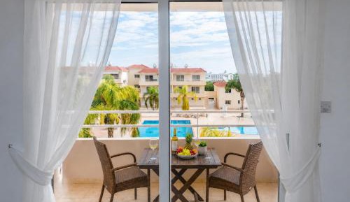 Two-Bedroom Apartment with Pool View
