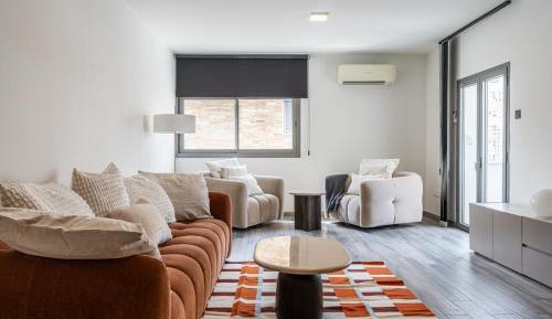 Three-Bedroom Apartment with Balcony