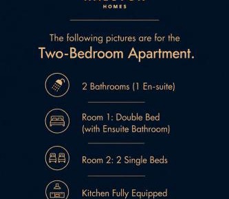 Two-Bedroom Deluxe Apartment with Balcony
