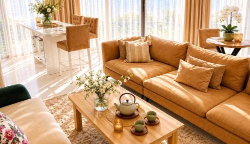 Two-Bedroom Apartment with Balcony and Terrace