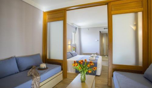 Family Room with Sliding Doors 