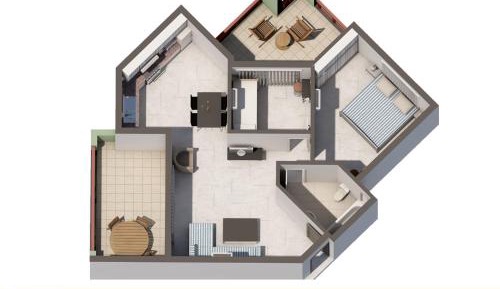 Standard Two-Bedroom Apartment