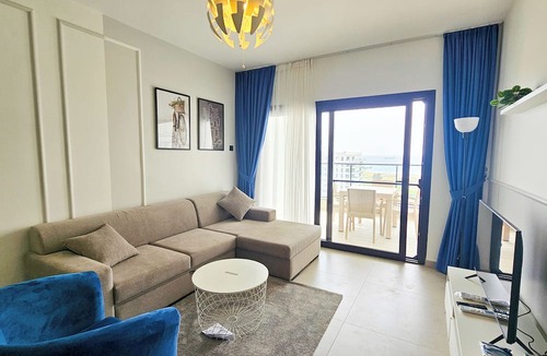 Dipkarpaz Apartment | Priscilla Studios with Direct Seaview in Caesar Blue Resort