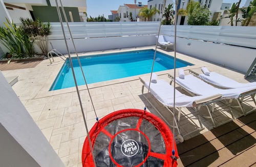 Pervolia Villa | Private Pool Villa Next to the Beach