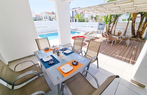 Pervolia Villa | Private Pool Villa Next to the Beach