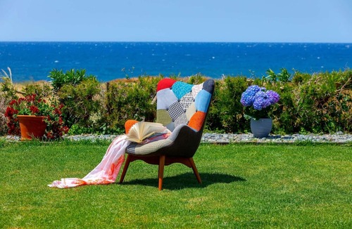 Pomos Villa | Beachfront 3 bed villa with sea views.