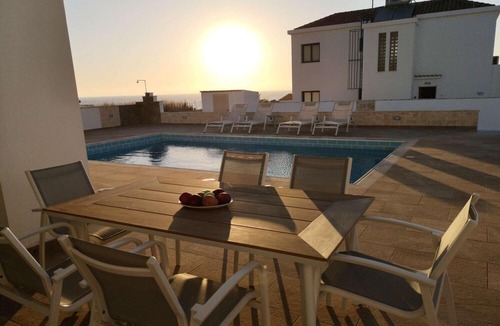 Pomos Villa | Beachfront 4 bed villa with sea views.